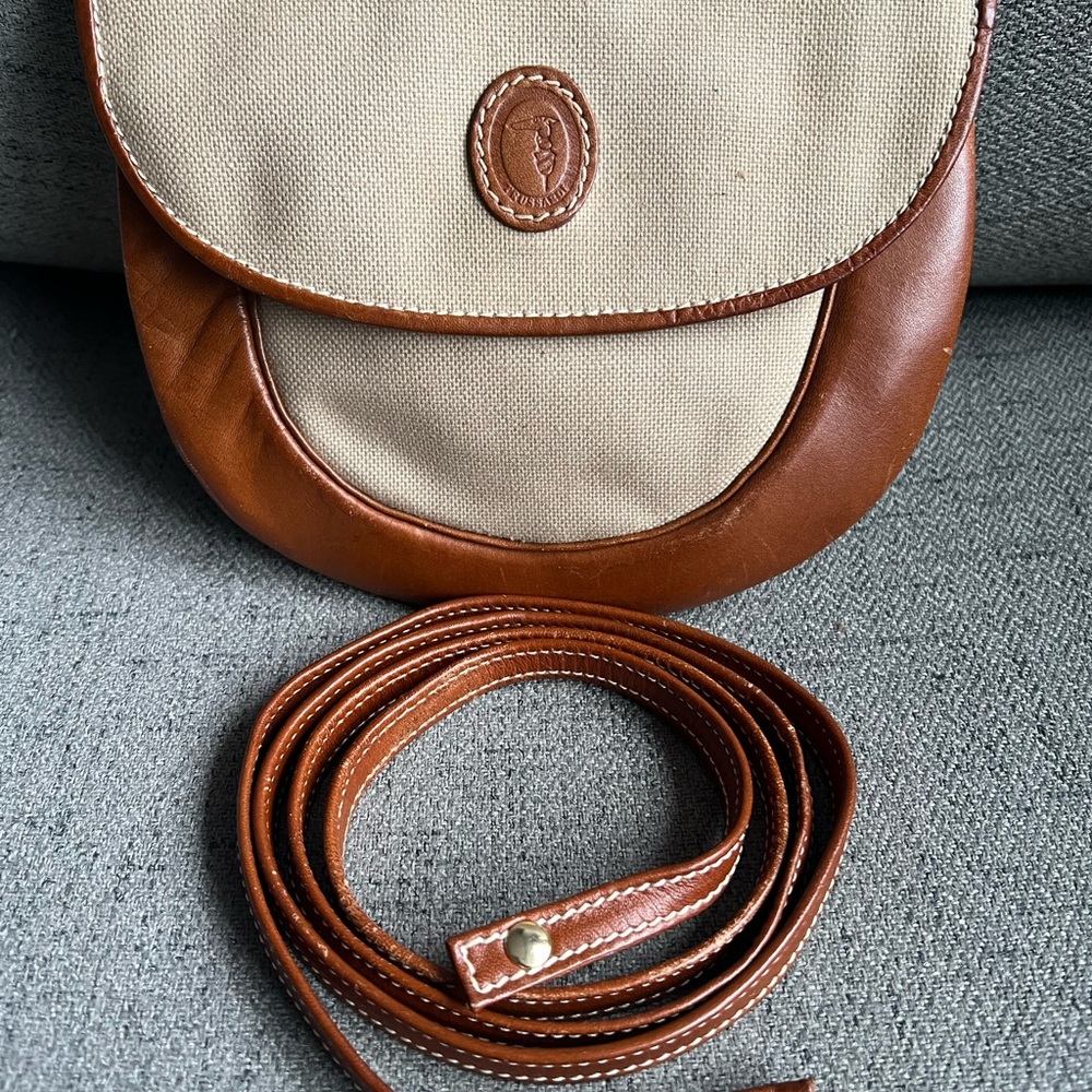 Trussardi Tan and Cream Women's Bag - Picture 9 of 9